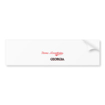 Stone Mountain Georgia City Classic Bumper Sticker