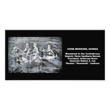 Stone Mountain Georgia Monument to the Confederacy Picture Card
