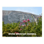 Stone Mountain Georgia Monument to the Confederacy Postcard