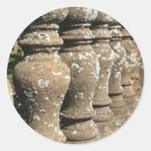 stone pillars stickers