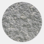 Stone Rock Round Sticker