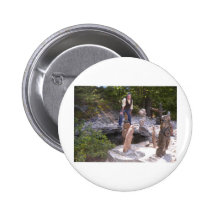 Stone sculptors association of Newmarket- York Reg Pinback Button