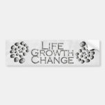 Stone Spiral Life Growth Change Bumper Stickers