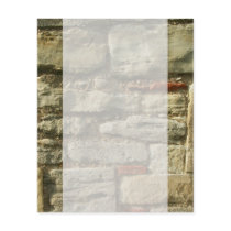 Stone Wall Image. Full Color Flyer