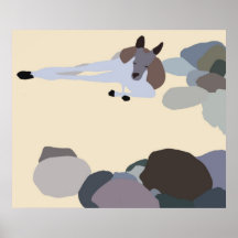Stoned kangaroo poster