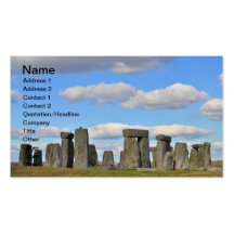 Stonehenge 15 business card templates