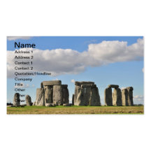 stonehenge 20 business card
