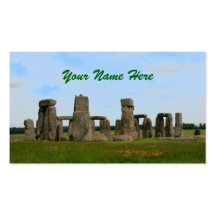 Stonehenge Business Cards