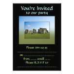 Stonehenge Custom Invitation
