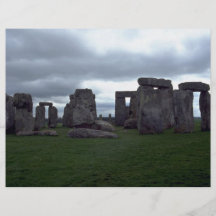 Stonehenge, England rock formation Flyers