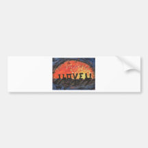 Stonehenge Sunrise Bumper Sticker