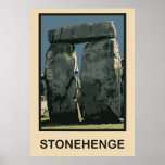 Stonehenge Wiltshire county UK Print