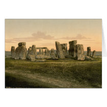 Stonehenge, Wiltshire, England Card