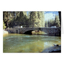 Stoneman Bridge, Yosemite National Park Greeting Card
