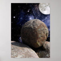 Stones of Easter #14:  Rolling Stone poster