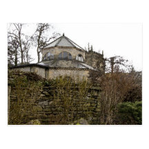 Stoney Middleton Church - postcard