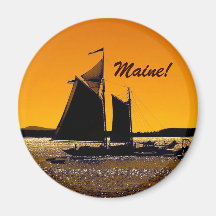 Stonington Silhouette Fridge Magnets