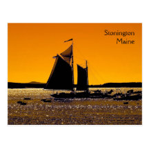 Stonington Silhouette Post Cards