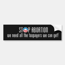 Stop Abortion Bumper Sticker