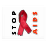 Stop AIDS (Side) Postcard