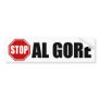 Stop Al Gore Bumper Sticker