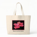 Stop and smell the flowers! Bag