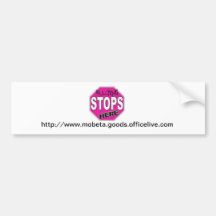Stop Bullying Bumper Sticker