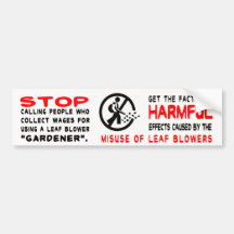 Stop Bumper Stickers