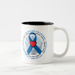 Stop Child Abuse Ribbon Coffee Mugs