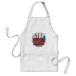Stop Child Abuse Sign Apron