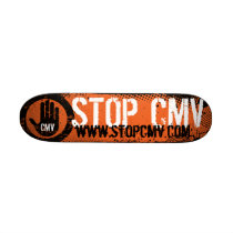 Stop CMV Mini Skateboard Deck