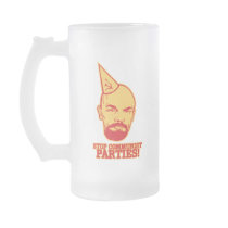 Stop Communist Parties Beer Mug
