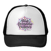 Stop Domestic Violence Lotus hats