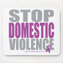 Stop Domestic Violence Mouse Pad