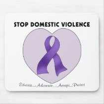 Stop Domestic Violence Mousepads