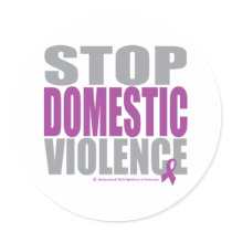 Stop Domestic Violence Sticker