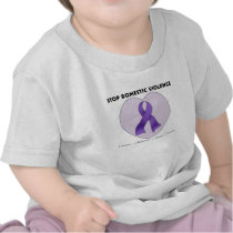 Stop Domestic Violence Tee Shirts