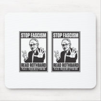 Stop Fascism Mouse Pad