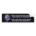 STOP GLOBAL WARMING BUMPER STICKER