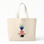 Stop Global Warming Hourglass Bag