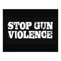 Stop Gun Violence Personalized Letterhead