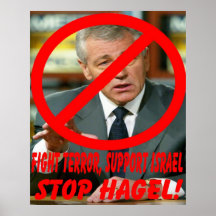 Stop Hagel!!! Posters