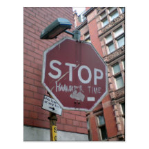 Stop Hammer Time Postcards