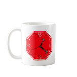 Stop Hammer Time Sign Clock Coffee Mugs