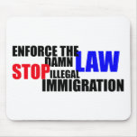 stop illegal immigration mousepads