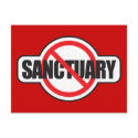 Stop Illegal Immigration - No Sanctuary postcards