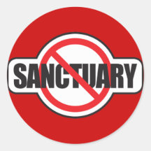 Stop Illegal Immigration - No Sanctuary Stickers