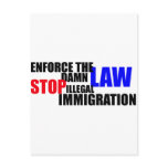 stop illegal immigration postcards