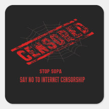 Stop Internet Censorship Sticker