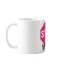 Stop killer boobs coffee mugs
